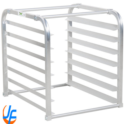 RK Bakeware China-Mackies Flatpack Z Frame Nesting Trolley in acciaio inossidabile per la produzione di panifici