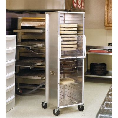 RK Bakeware China Foodservice NSF Aluminum Rolling Pizza Rack per pizzerie e ristoranti