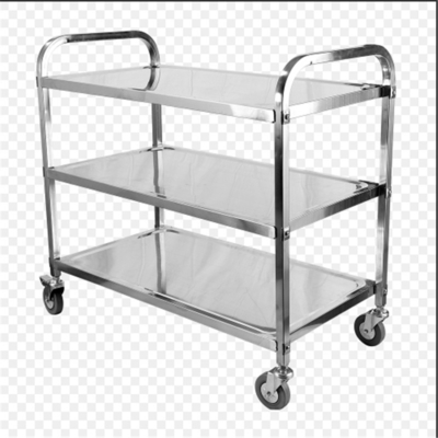 RK Bakeware Cina Foodservice NSF Acciaio inossidabile Multipurpose Cucina Food Trolley