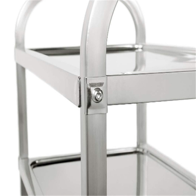 RK Bakeware China Foodservice NSF Winco Suc-30 Trolley alimentare in acciaio inossidabile a 3 livelli