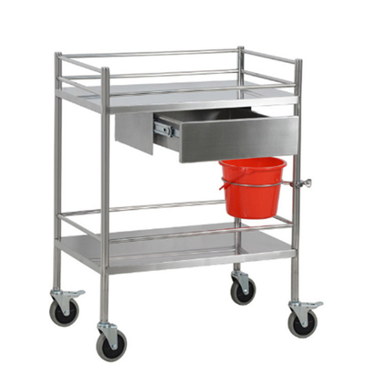 RK Bakeware Cina Ospedale medico rivestimento carrello in acciaio inossidabile carrello chirurgico con cassetti