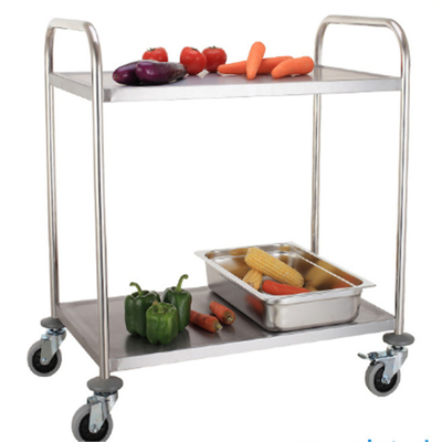 RK Bakeware China Foodservice NSF Trolley in acciaio inossidabile con ruote Easy Handling Dressing Trolley