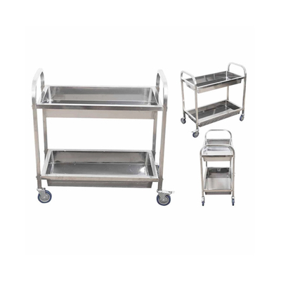 RK Bakeware China Foodservice NSF Double Line Tray Rack Trolley Trolley da forno in acciaio inossidabile