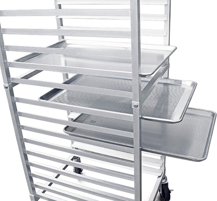 Rk Bakeware China Foodservice 36527 Scaffale per teglie in alluminio commerciale a 20 livelli