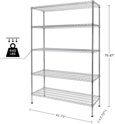 Rk Bakeware China Foodservice Commercial Wire Shelf Heavy Duty Metal Storage Rack Rack Unit per la cucina