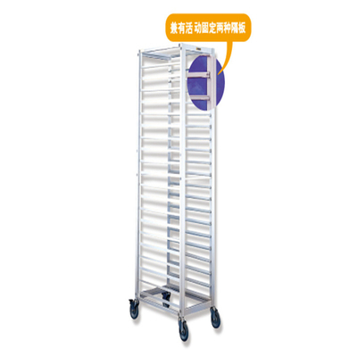 Rk Bakeware Manufacturer Cina-Aluminio Flatpack Rack di raffreddamento Sheet Bun Pan Rack