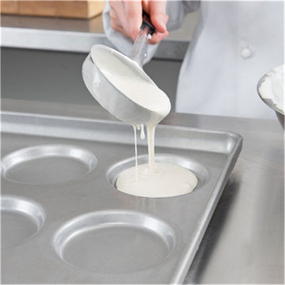 RK Bakeware China Foodservice 15 Mould Acciaio alluminato Hamburger Bun Tray / Muffin Top / Cookie Baking Pan
