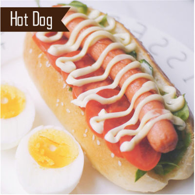 RK Bakeware China Foodservice NSF Pan in forma di hot dog in alluminio